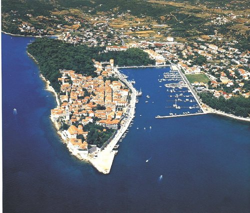 Island Of Rab - Aerial View