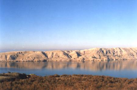 Otok Rab - pogled s kopna