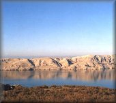 Otok Rab - pogled s kopna